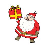 Cartoon Santa Claus N87