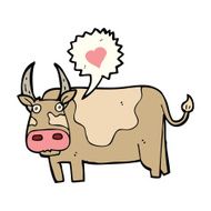 Cartoon Cow N30