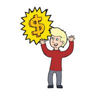 making money cartoon N17