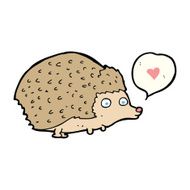 cartoon cute hedgehog N3