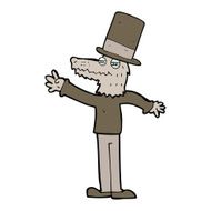 cartoon werewolf wearing hat N7