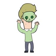 cartoon man in skull mask N4