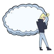 cartoon rocker with cloud N3