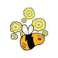 Cartoon Bee N54