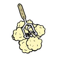 cartoon potato masher N3