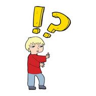 cartoon confused boy N4