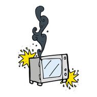 cartoon exploding microwave N8