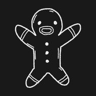 gingerbread man doodle N14