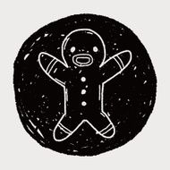 gingerbread man doodle N16