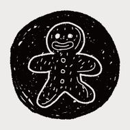 gingerbread man doodle N20
