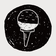 golf doodle N10