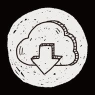 internet cloud doodle drawing N64