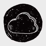 internet cloud doodle drawing N75