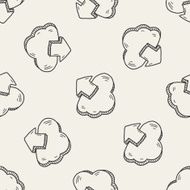 internet cloud doodle drawing N80