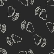 internet cloud doodle drawing N83