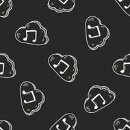 internet cloud doodle drawing N84
