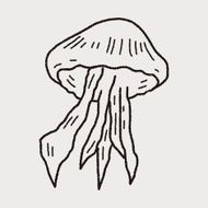 Jellyfish doodle N6