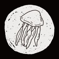 Jellyfish doodle N9