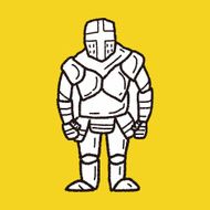 knight doodle N33
