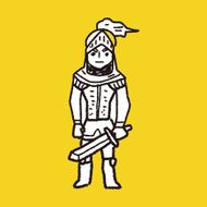 knight doodle N36