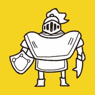 knight doodle N37