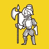 knight doodle N43