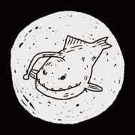 Lantern fish doodle N3