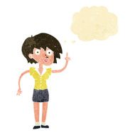 cartoon woman with question thought bubble N2