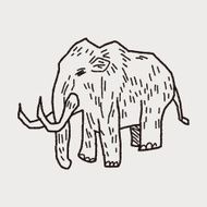 Mammoth doodle N3