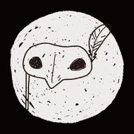 Masquerade Mask doodle N5