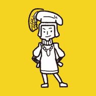 medieval people doodle N5