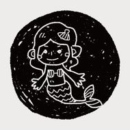 Mermaid doodle N11