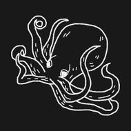 octopus doodle N10