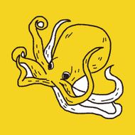 octopus doodle N13