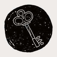 old key doodle N6