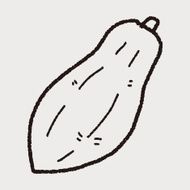 papaya doodle N3