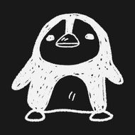 penguin doodle N11