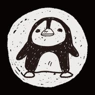 penguin doodle N12