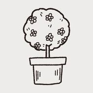 plant doodle N171