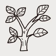 plant doodle N179