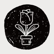 plant doodle N377