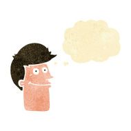 cartoon smiling man with thought bubble N2
