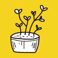 plant doodle N443