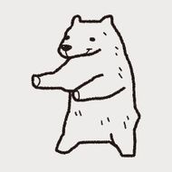 polar bear doodle N8