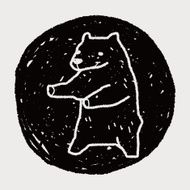 polar bear doodle N11