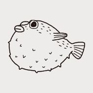 Puffer doodle N3