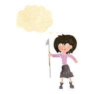 cartoon woman with harpoon thought bubble N2