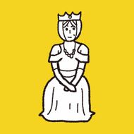 queen doodle N14