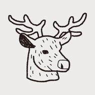 reindeer doodle N6