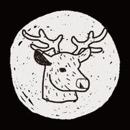 reindeer doodle N8